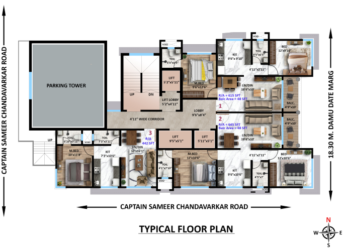 Typical Floor Plan