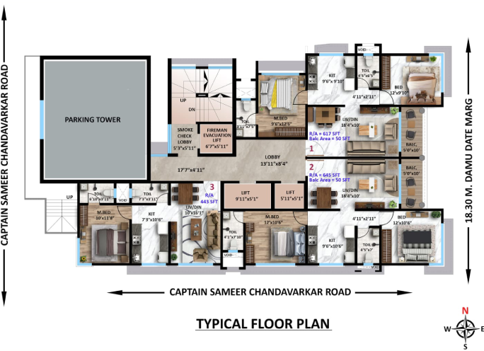 Typical Floor Plan